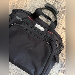 TITLEIST Black and Red Briefcase
